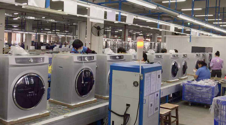 對滾筒干衣機生產過程嚴格管理，是金環電器獲得松下訂單的致勝法寶