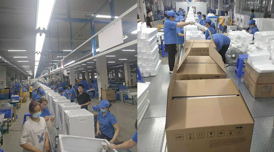 效率保證！金環(huán)電器高效完成英國Argos客戶衣物烘干機(jī)生產(chǎn)